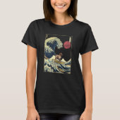 ジャーマン・ショートヘアード・ポインター 神奈川浪 Tシャツ (正面)