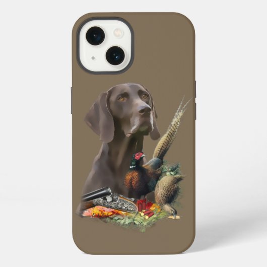 ジャーマン・ショートヘアード・ポインター GSP Case-Mate iPhone iPhoneケース (裏面)