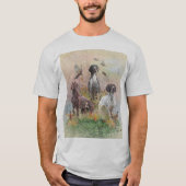 ジャーマン・ショートヘアード・ポインター Tシャツ (正面)