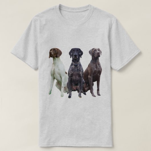 ジャーマン・ショートヘアード・ポインター Tシャツ (デザイン正面)