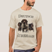 ジャーマン・ショートヘアード・ポインター Tシャツ (正面)