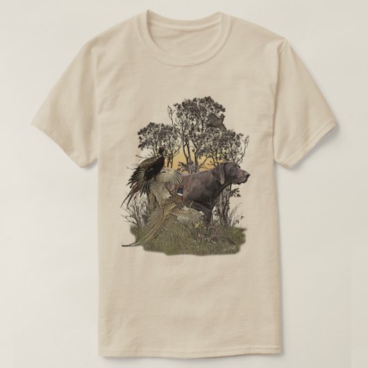 ジャーマン・ショートヘアード・ポインター Tシャツ (デザイン正面)