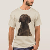 ジャーマン・ショートヘアード・ポインター Tシャツ (正面)