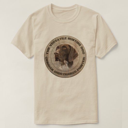 ジャーマン・ショートヘアード・ポインター Tシャツ (デザイン正面)