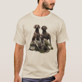 ジャーマン・ショートヘアード・ポインター Tシャツ (正面)