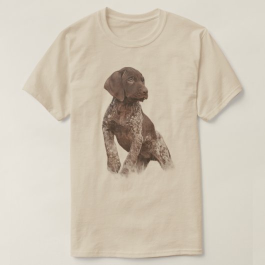 ジャーマン・ショートヘアード・ポインター Tシャツ (デザイン正面)
