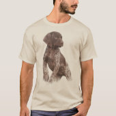 ジャーマン・ショートヘアード・ポインター Tシャツ (正面)
