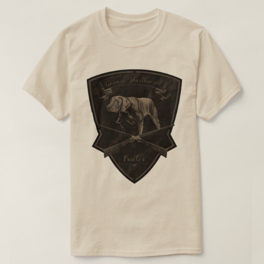 ジャーマン・ショートヘアード・ポインター Tシャツ (デザイン正面)