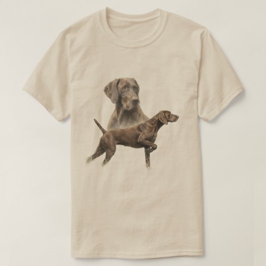 ジャーマン・ショートヘアード・ポインター Tシャツ (デザイン正面)