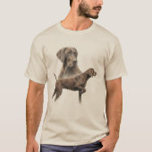 ジャーマン・ショートヘアード・ポインター Tシャツ (正面)
