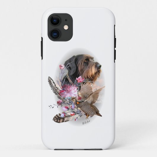 ジャーマン・ワイアーヘアード・ポインター Case-Mate iPhoneケース iPhone 11 ケース (裏面)