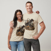 ジャーマン・ワイヤーヘアード・ポインター Tシャツ (ユニセックス)