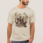 ジャーマン・ワイヤーヘアード・ポインター Tシャツ (正面)