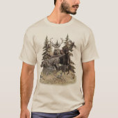ジャーマン ワイヤーヘアード ポインター Tシャツ (正面)