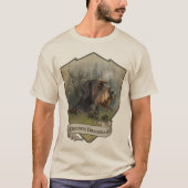 ジャーマン・ワイヤーヘアード・ポインター Tシャツ (正面)
