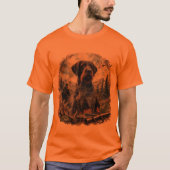 ジャーマン・ワイヤーヘアード・ポインター Tシャツ (正面)