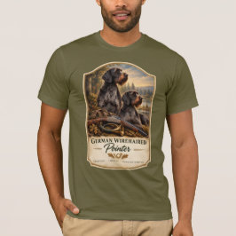 ジャーマン・ワイヤーヘアード・ポインター Tシャツ