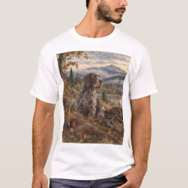 ジャーマン・ワイヤーヘアード・ポインター Tシャツ