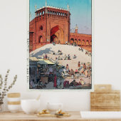 ジャーマー・マスジド, Jama Masjid, Delhi, Hiroshi Yoshida ポスター (キッチン)