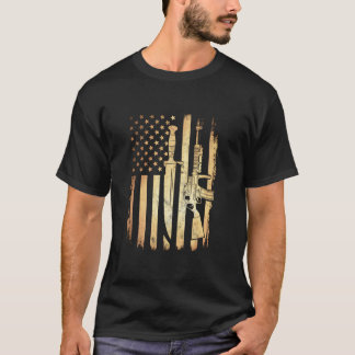 ジャールおもしろいヘッドグロ食べントIクレヨン誇りを持った退役軍人V Tシャツ