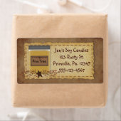 ジャールキャンドルカスタム臭ビジネスラベル ラベル (インサイチュ)