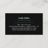 ジャールキャンドル、キャンドル&ソープメーカー 名刺 (裏面)