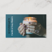 ジャールキャンドル、キャンドル&ソープメーカー 名刺 (正面)