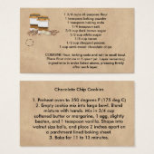 ジャールチョコレートチップクッキーミックスつるラベル (正面&裏面)