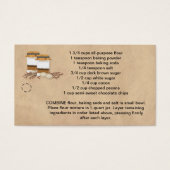 ジャールチョコレートチップクッキーミックスつるラベル (正面)