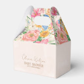 ジャー蝶の赤ちゃんシャワーの小さな愛 フェイバーボックス (裏面サイド)