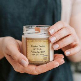 ジャー・キャンドルシール スクエアシール