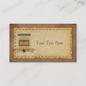 ジャー・キャンドル・ビジネス・カード 名刺 (裏面)