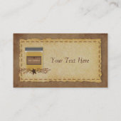 ジャー・キャンドル・ビジネス・カード 名刺 (裏面)