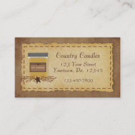 ジャー・キャンドル・ビジネス・カード 名刺