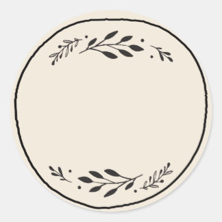 ジャー/スパイス ブランク ステッカー ラベル III