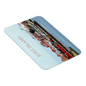 ジュイスト市港、ジュイスト島、東フリジア マグネット (右側)