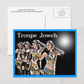 ジュウェ・ダンサー ポストカード (正面/裏面)