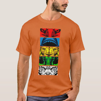 ジュウオウ+アニマルズ+ファミリー Tシャツ