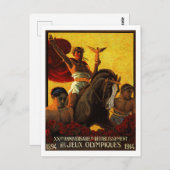 ジュウックスオリンピケ ポストカード (正面/裏面)