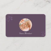 ジュエエレガントラーの名刺テンプレート | DP7 名刺 (正面)