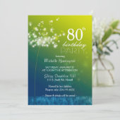 ジュエリドダンデロン80thバースデーパーティー 招待状 (スタンド正面)