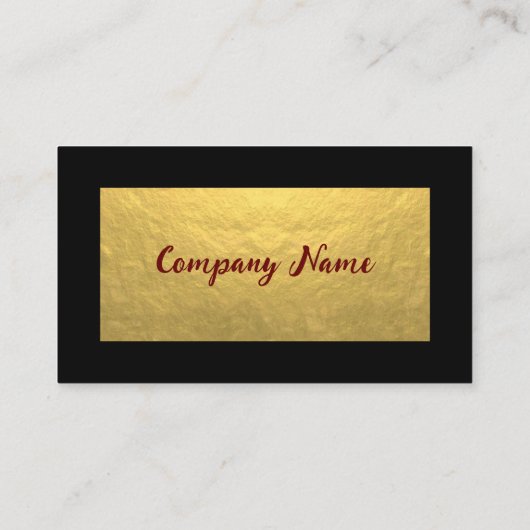 ジュエリーと宝石の名刺 名刺 (裏面)