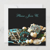 ジュエリーの博覧会ショーの招待状 招待状 (正面)