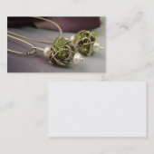 ジュエリーの名刺 名刺 (正面/裏面)