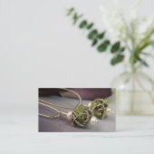 ジュエリーの名刺 名刺 (スタンド正面)