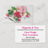 ジュエリーの名刺 名刺 (正面/裏面)