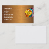 ジュエリーの名刺 名刺 (正面/裏面)