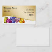 ジュエリーの名刺 名刺 (正面/裏面)