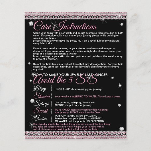 ジュエリーの最後の長気にい指示がチームに参加 チラシ (正面)