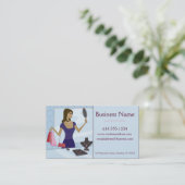 ジュエリーの買物客の名刺 名刺 (スタンド正面)